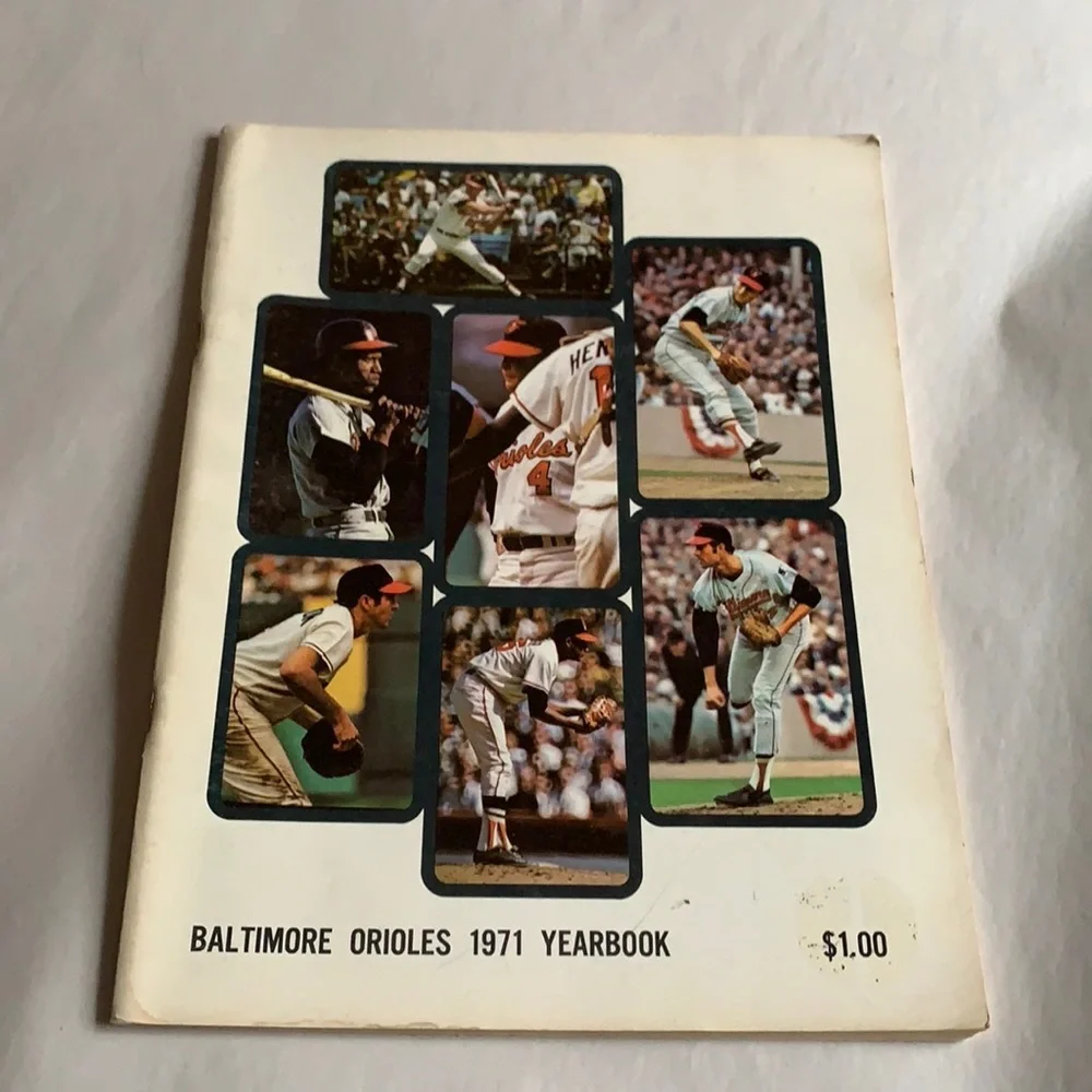 Baltimore Orioles Yearbook 1971